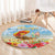 Hawaii Funny Thanksgiving Round Carpet Thankful From The Beach