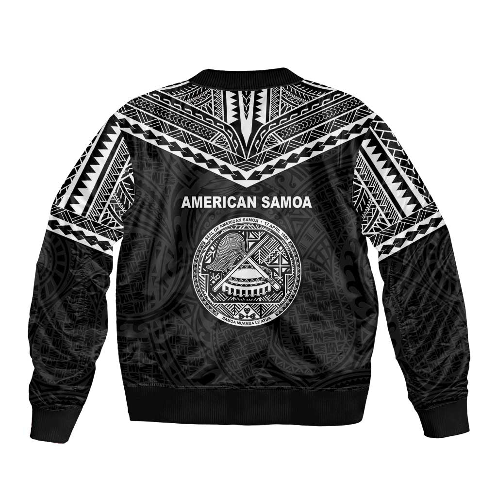 American Samoa MLK Day Bomber Jacket Polynesian Style LT05 - Polynesian Pride