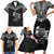 American Samoa MLK Day Family Matching Short Sleeve Bodycon Dress and Hawaiian Shirt Polynesian Style