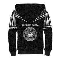 American Samoa MLK Day Sherpa Hoodie Polynesian Style