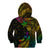 Personalised New Zealand Wellington Pride Kid Hoodie Rainbow Silver Fern Paua Shell LT05 - Polynesian Pride