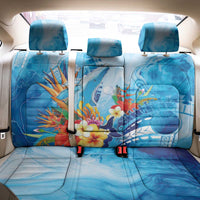 Polynesia Humpback Whale Back Car Seat Cover Ocean Style