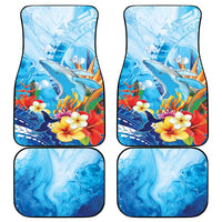 Polynesia Humpback Whale Car Mats Ocean Style LT05 - Polynesian Pride