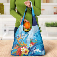 Polynesia Humpback Whale Grocery Bag Ocean Style LT05 - Polynesian Pride