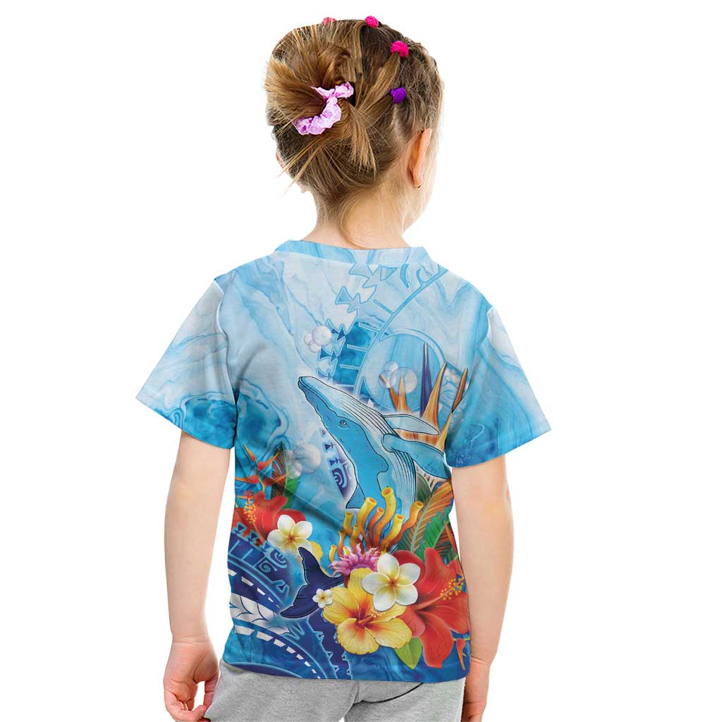 Polynesia Humpback Whale Kid T Shirt Ocean Style