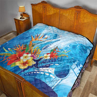 Polynesia Humpback Whale Quilt Ocean Style