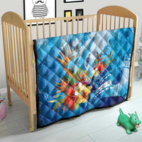 Polynesia Humpback Whale Quilt Ocean Style