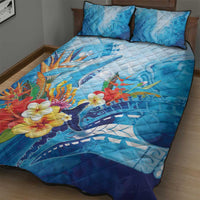 Polynesia Humpback Whale Quilt Bed Set Ocean Style LT05 - Polynesian Pride