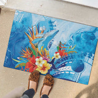Polynesia Humpback Whale Rubber Doormat Ocean Style LT05 - Polynesian Pride
