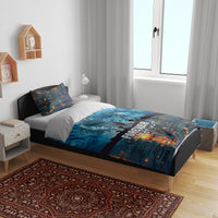 Hawaii Memorial Day Lantern Floating Bedding Set Always In Our Hearts LT05 - Polynesian Pride