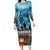 Hawaii Memorial Day Lantern Floating Family Matching Long Sleeve Bodycon Dress and Hawaiian Shirt Always In Our Hearts