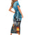 Hawaii Memorial Day Lantern Floating Family Matching Short Sleeve Bodycon Dress and Hawaiian Shirt Always In Our Hearts