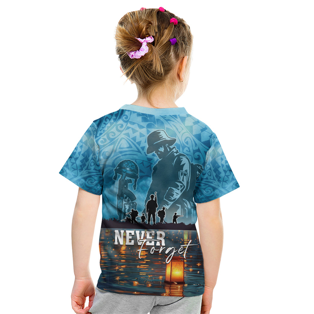 Hawaii Memorial Day Lantern Floating Kid T Shirt Always In Our Hearts