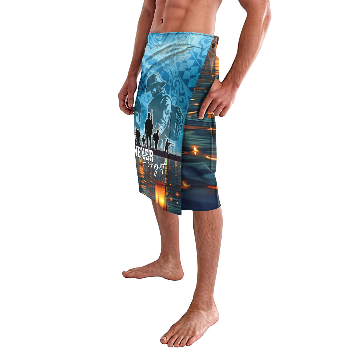 Hawaii Memorial Day Lantern Floating Lavalava Always In Our Hearts LT05 - Polynesian Pride