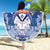 Marshall Islands Jemenei Day Beach Blanket Polynesian Tribal Tattoo Seashell Necklace