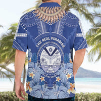 Marshall Islands Jemenei Day Hawaiian Shirt Polynesian Tribal Tattoo Seashell Necklace LT05 - Polynesian Pride