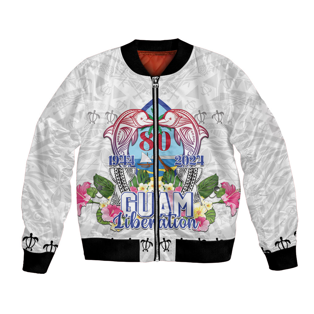 Guam Chamorro Liberation Day Bomber Jacket 80th Anniversary