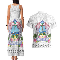 Guam Chamorro Liberation Day Couples Matching Tank Maxi Dress and Hawaiian Shirt 81st Anniversary LT05