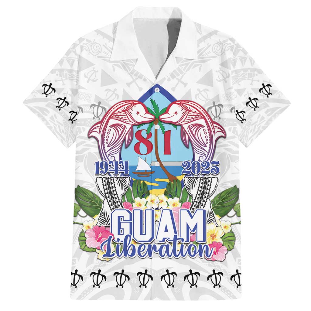 Guam Chamorro Liberation Day Family Matching Off Shoulder Maxi Dress and Hawaiian Shirt 81st Anniversary LT05