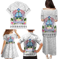 Guam Chamorro Liberation Day Family Matching Puletasi and Hawaiian Shirt 81st Anniversary LT05