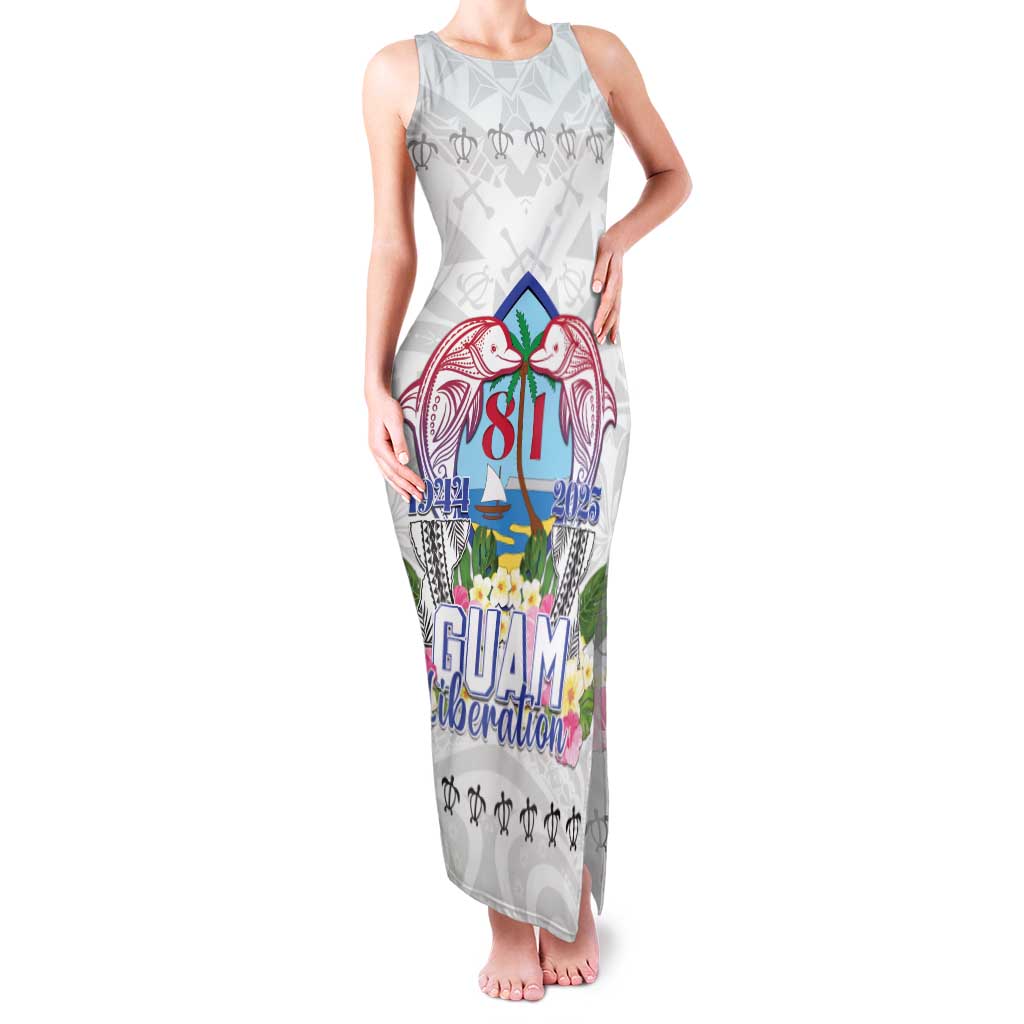 Guam Chamorro Liberation Day Family Matching Tank Maxi Dress and Hawaiian Shirt 81st Anniversary LT05