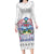 Guam Chamorro Liberation Day Long Sleeve Bodycon Dress 80th Anniversary