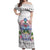 Guam Chamorro Liberation Day Off Shoulder Maxi Dress 80th Anniversary