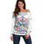 Guam Chamorro Liberation Day Off Shoulder Sweater 80th Anniversary