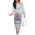 Guam Chamorro Liberation Day Off The Shoulder Long Sleeve Dress 80th Anniversary