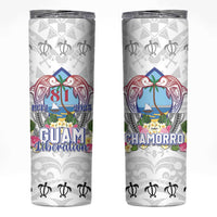 Guam Chamorro Liberation Day Skinny Tumbler 81st Anniversary LT05