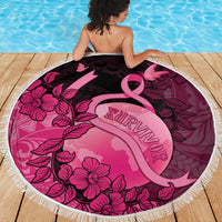 Cancer Fighter Beach Blanket I Beat Cancer LT05 - Polynesian Pride
