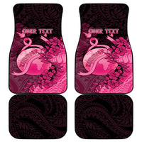 Personalised Cancer Fighter Car Mats I Beat Cancer LT05 - Polynesian Pride