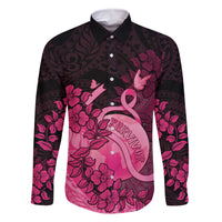 Personalised Cancer Fighter Family Matching Mermaid Dress and Hawaiian Shirt I Beat Cancer