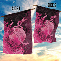 Cancer Fighter Garden Flag I Beat Cancer LT05 - Polynesian Pride