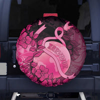 Cancer Fighter Spare Tire Cover I Beat Cancer LT05 - Polynesian Pride