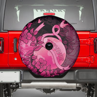 Cancer Fighter Spare Tire Cover I Beat Cancer LT05 - Polynesian Pride