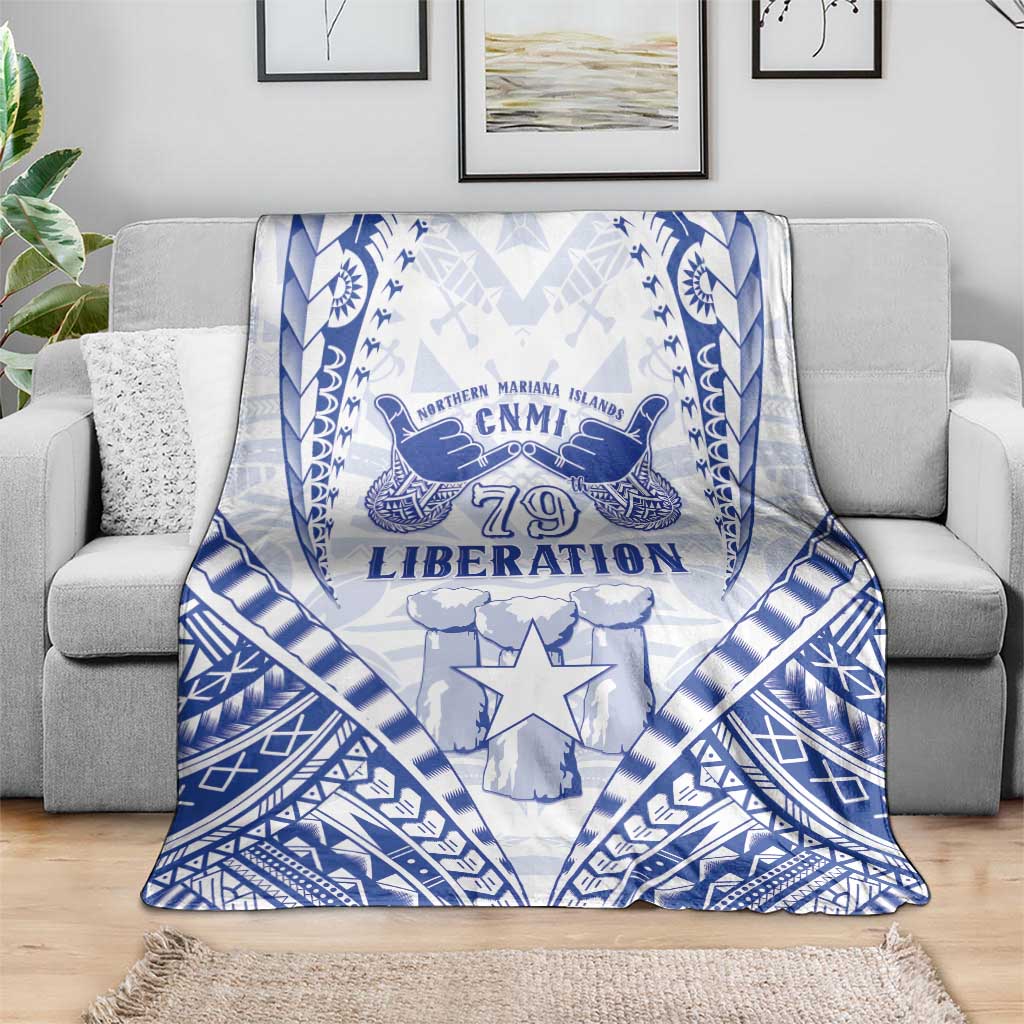 Northern Mariana Islands Liberation Day Blanket 79th Anniversary