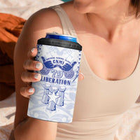 Northern Mariana Islands Liberation Day 4 in 1 Can Cooler Tumbler 79th Anniversary