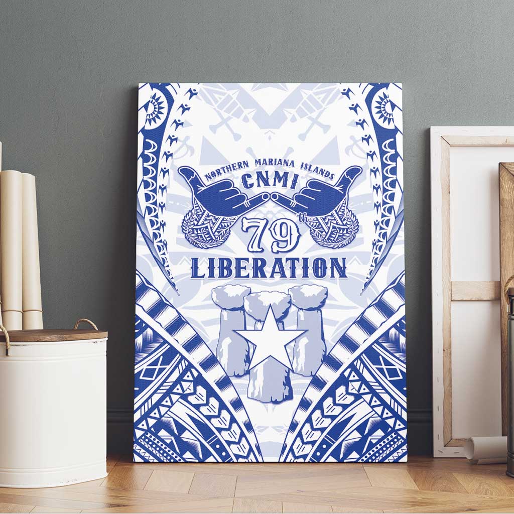 Northern Mariana Islands Liberation Day Canvas Wall Art 79th Anniversary