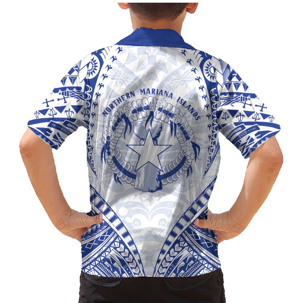 Northern Mariana Islands Liberation Day Family Matching Mermaid Dress and Hawaiian Shirt 79th Anniversary