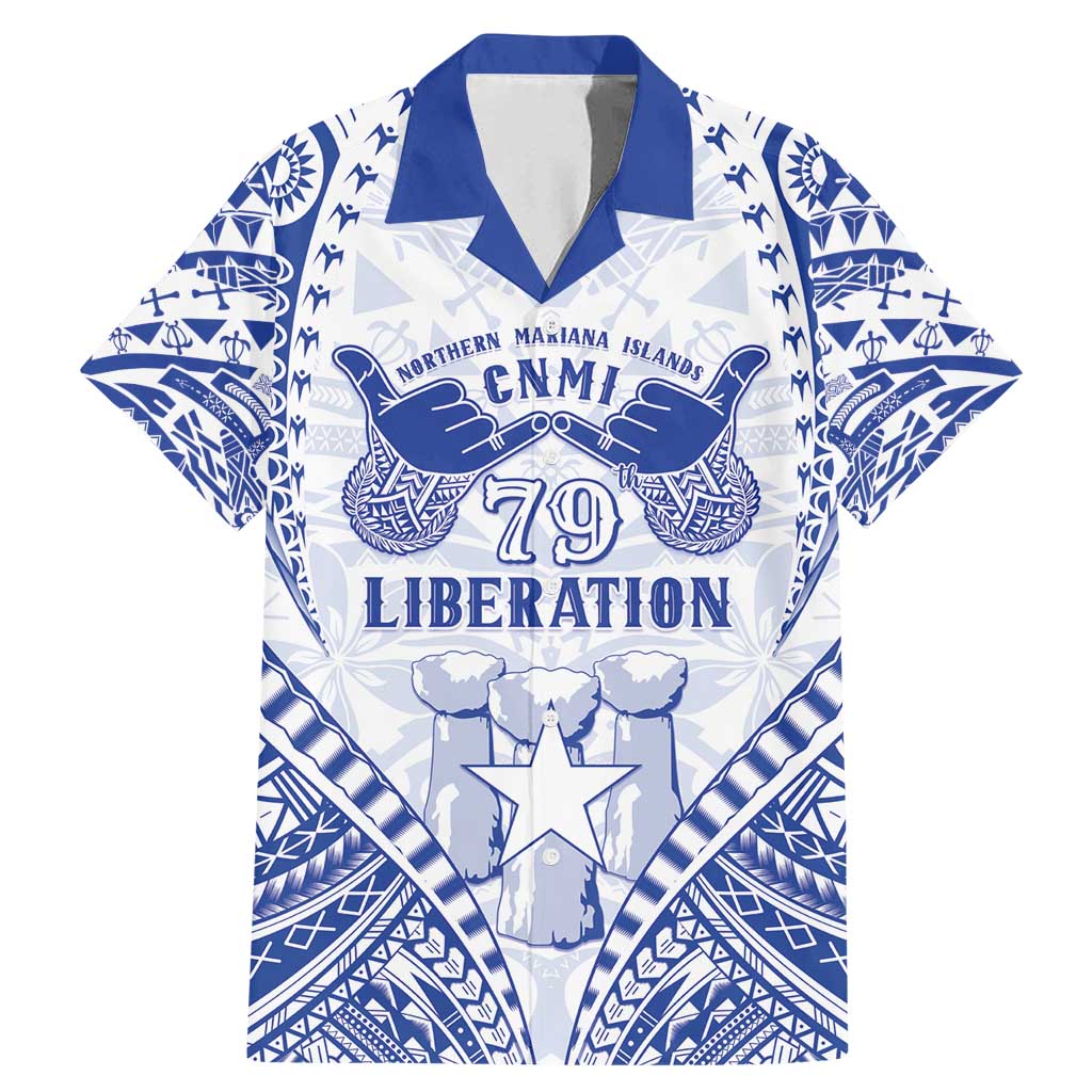 Northern Mariana Islands Liberation Day Family Matching Mermaid Dress and Hawaiian Shirt 79th Anniversary