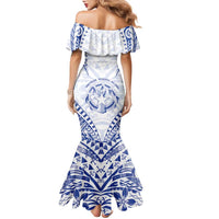 Northern Mariana Islands Liberation Day Family Matching Mermaid Dress and Hawaiian Shirt 79th Anniversary