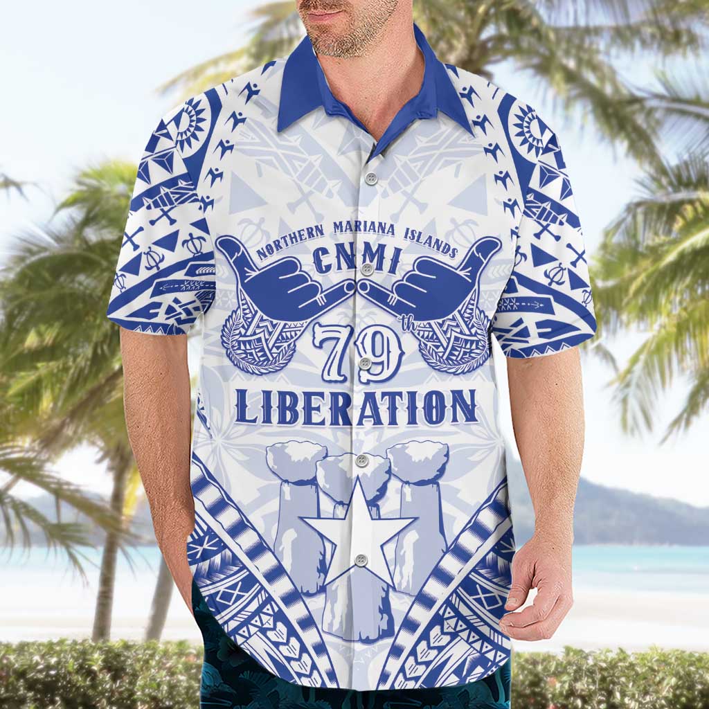 Northern Mariana Islands Liberation Day Hawaiian Shirt 79th Anniversary