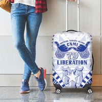 Northern Mariana Islands Liberation Day Luggage Cover 79th Anniversary