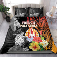 French Polynesia Bastille Day Bedding Set Tropical Turtle Hibiscus Polynesian Pattern LT05 - Polynesian Pride