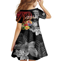 French Polynesia Bastille Day Family Matching Off Shoulder Maxi Dress and Hawaiian Shirt Tropical Turtle Hibiscus Polynesian Pattern LT05 - Polynesian Pride