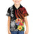 French Polynesia Bastille Day Family Matching Puletasi and Hawaiian Shirt Tropical Turtle Hibiscus Polynesian Pattern