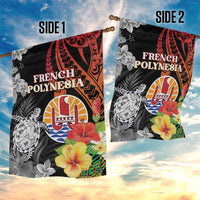 French Polynesia Bastille Day Garden Flag Tropical Turtle Hibiscus Polynesian Pattern LT05 - Polynesian Pride