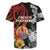 French Polynesia Bastille Day Rugby Jersey Tropical Turtle Hibiscus Polynesian Pattern