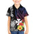 Wallis and Futuna Bastille Day Family Matching Puletasi and Hawaiian Shirt Tropical Turtle Hibiscus Polynesian Pattern